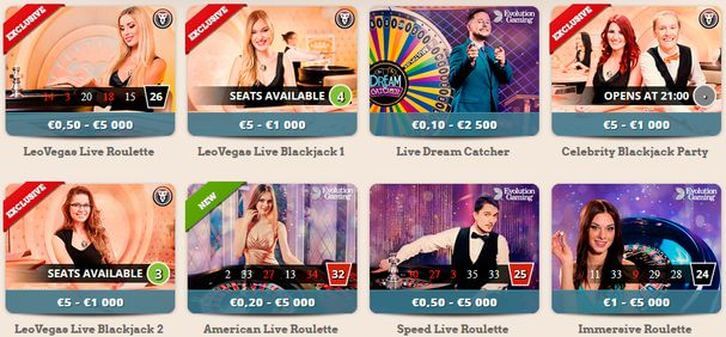 LeoVegas live