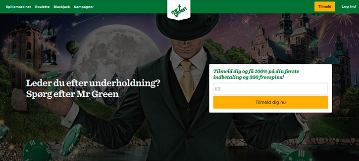 Mrgreen main page